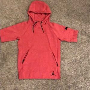 Jordan Short sleeve hoodie Size Small